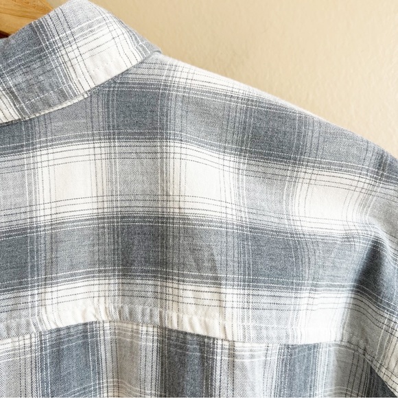 NORTH FACE Plaid Tanami Popover Top Shirt Size XL Short Sleeve - Picture 8 of 10